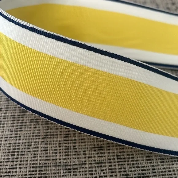 J. Crew Preppy Ribbon Belt Size S/M - Picture 6 of 8